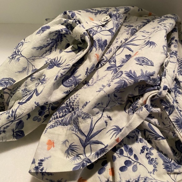 GAP Floral Pajama Pants with Pink Drawstring - Picture 4 of 16